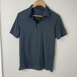 Theory Men's Micro Jacquard Polo Sz Medium
